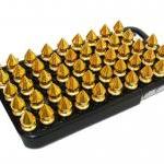 Gold Metal Spike Punk Stud..