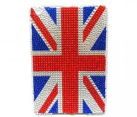 IPad Mini Case, Bling IPad Mini Case, Bling Crystal IPad Mini UK Flag Case,Bling UK Flag IPad Mini Case, British Flag ipad Mini Case