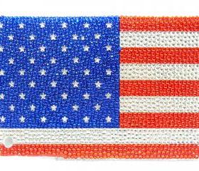 IPad Mini Case, Bling IPad Mini Case, Bling Crystal IPad Mini US Flag Case,Bling US Flag IPad Mini Case, Unique ipad Mini Case