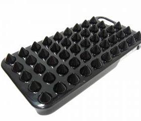 Studded iphone 5 case, iphone 5G case, Spike iphone 5 Punk case, iphone 5G Black Stud Case, Black iphone 5 Case, Plastic iphone 5G Case 